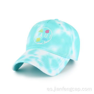 Gorra de béisbol vintage de color personalizada de verano